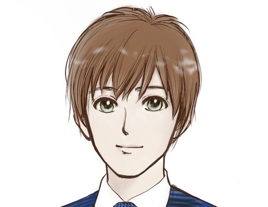 男性ポートレート